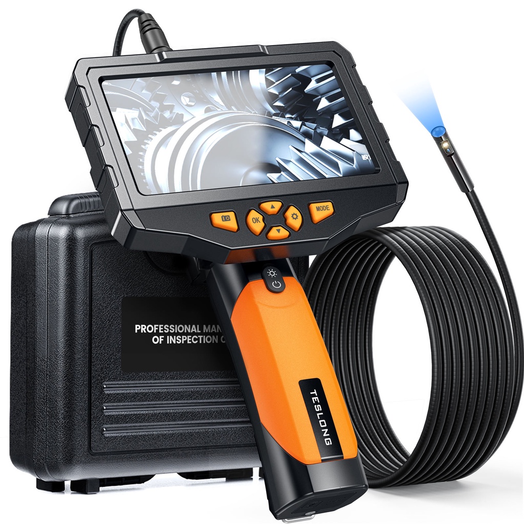 3m,5mm inspection Camera 5 inch Video borescope camera Industrial