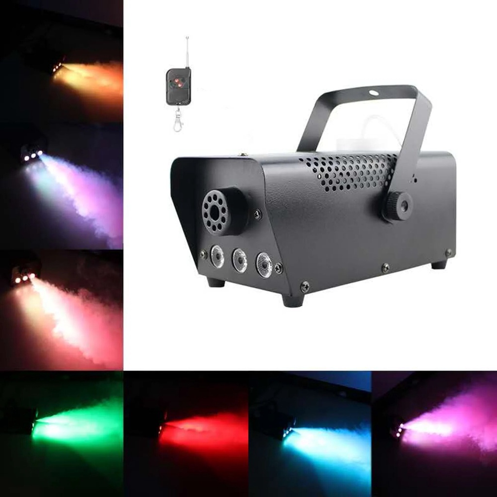 30r Mini 500w Led Rgb Wireless Remote Control Fog Machine Pump Dj Disco Smoke Machine For Part 9314