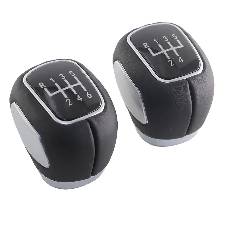 ♚5/6 Speed Gearbox Handles Short Gear Shift Knob Lever Stick Head For ...