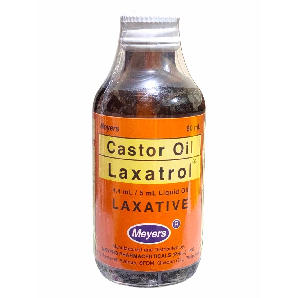 MEYERS Castor Oil Laxatrol Laxative 60ml Shopee Philippines