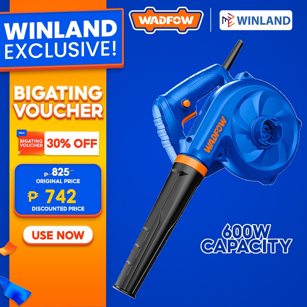 [11]Wadfow Aspirator Blower High Speed 2in1 Electric Blower + Vacuum