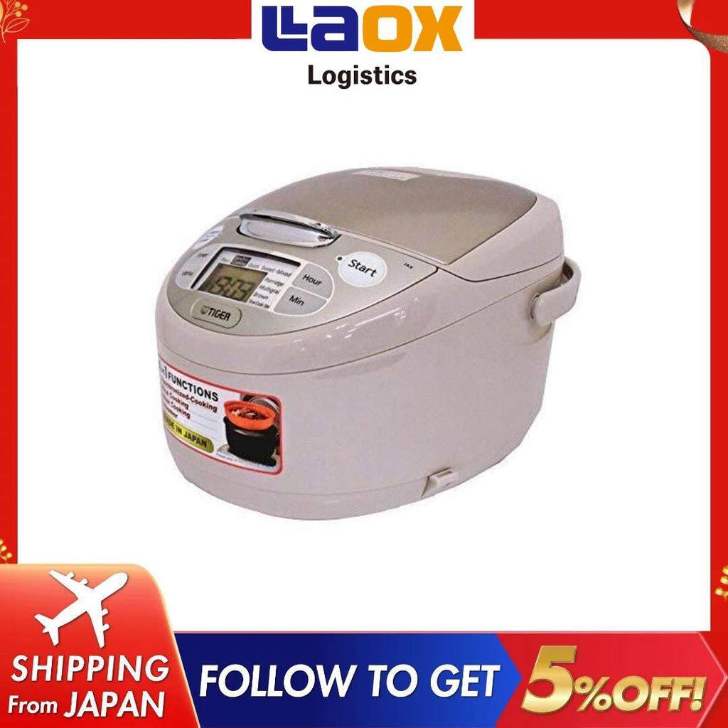 TIGER Tacook Rice Cooker JAX S10W 1l With 55 Cups Overseas Voltage
