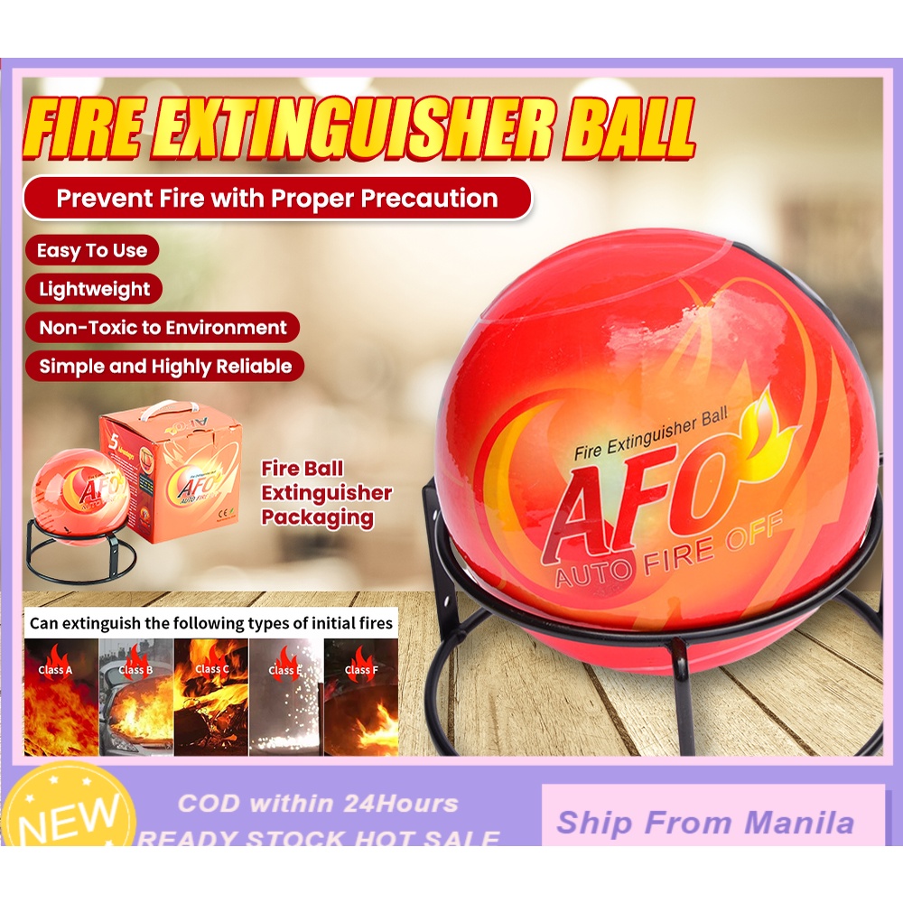 AFO TENYU Auto Fire Off Self Activating Fire Extinguisher Ball Portable