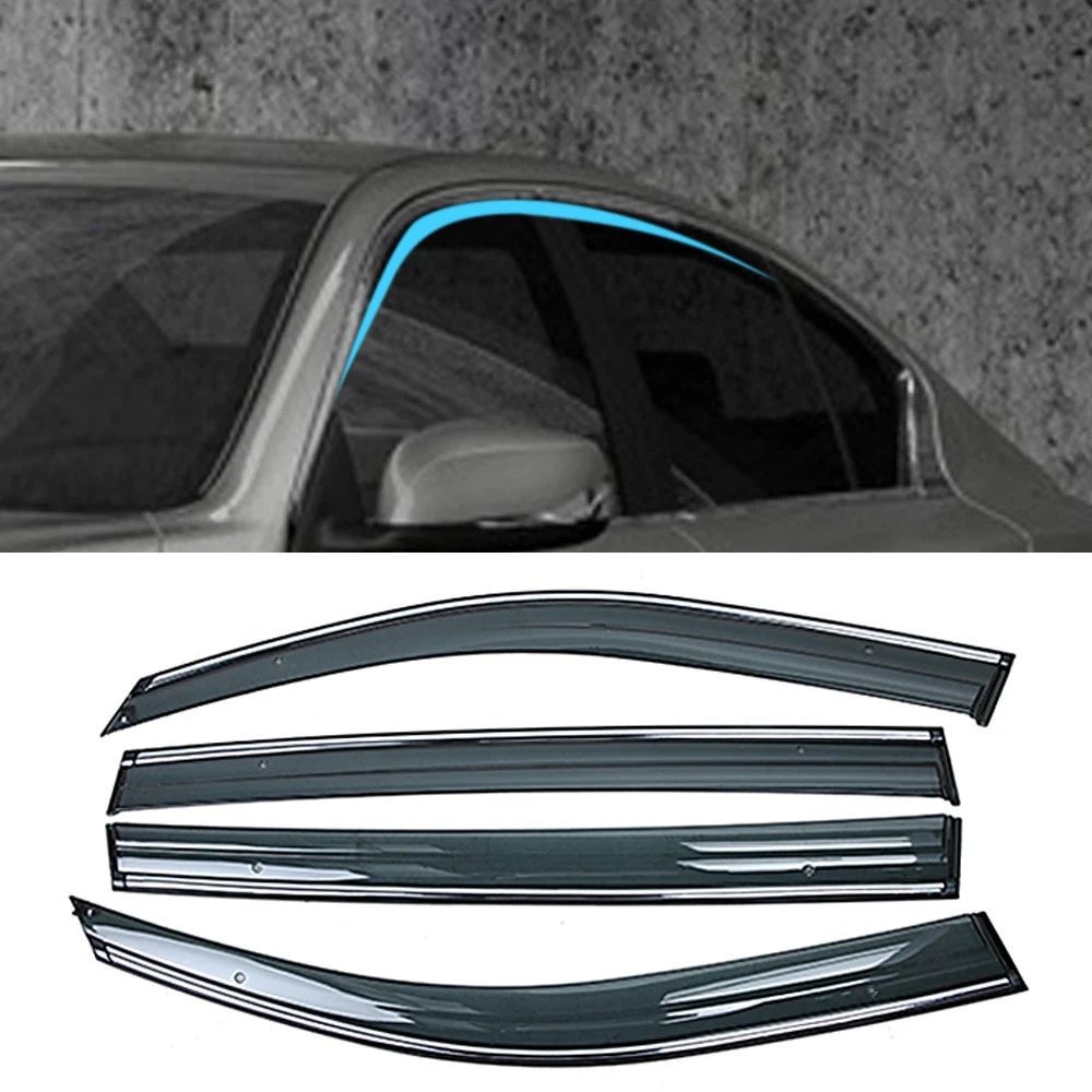 ☊for Infiniti Q50 Q50s V37 2013 2019 Car Window Sun Rain Shade Visors