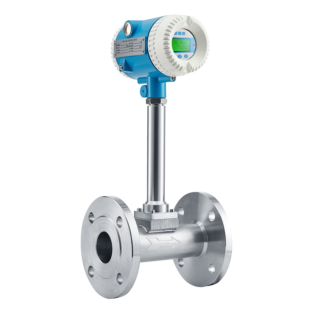 RS485 vortex co2 flowmeter Steam vortex air flow meter price compressed