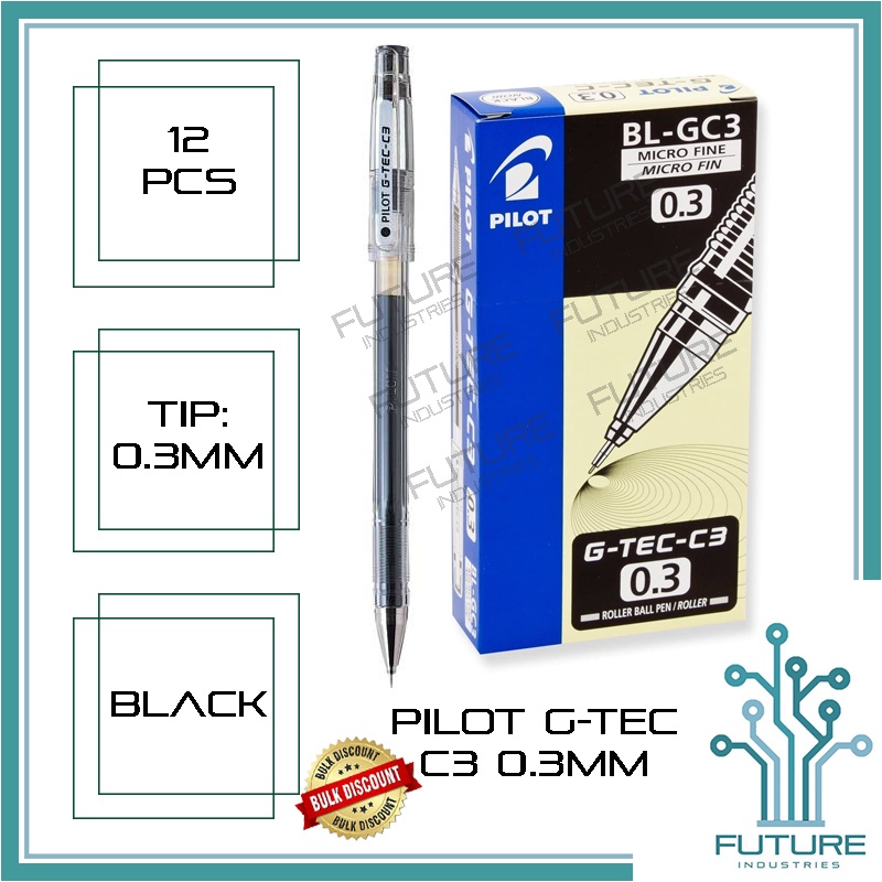 COD Ballpen PILOT Gtec Gtec Gtech Gtech C3 03mm Tip Ball Pen Ball Pens