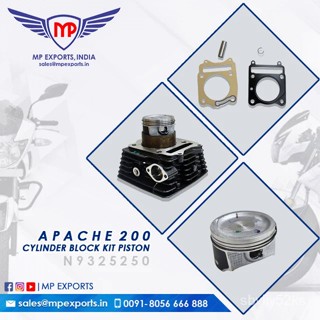 Cylinder Block Kit Piston For Tvs Apache Rtr Wheeler Spare Parts Available For Sale At