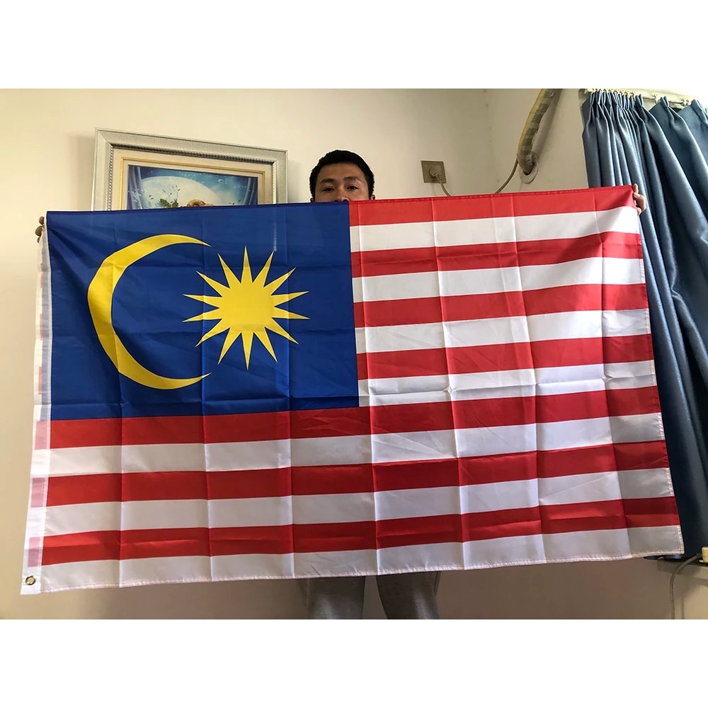 ☆SKY FLAG Malaysia National Flag 90X150cm MY MYS Malaysia Malaysian
