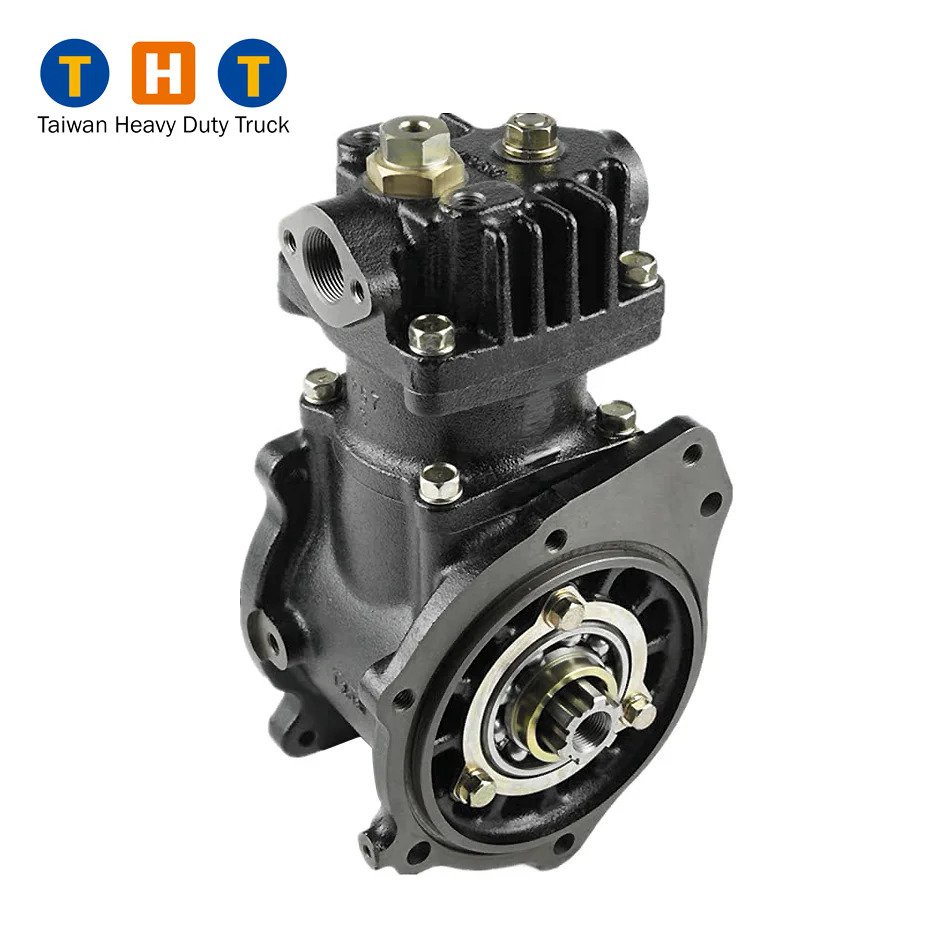 Air Compressor Assembly ME037933 Truck Engine Parts For Mitsubishi Fuso ...
