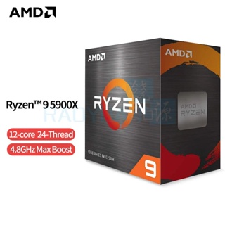 NEW AMD Ryzen 9 7900X R9 7900X 4.7GHz 12-Core 24-Thread CPU Processor 5NM  L3=64M 100-000000589 Socket AM5 New But Without Fan