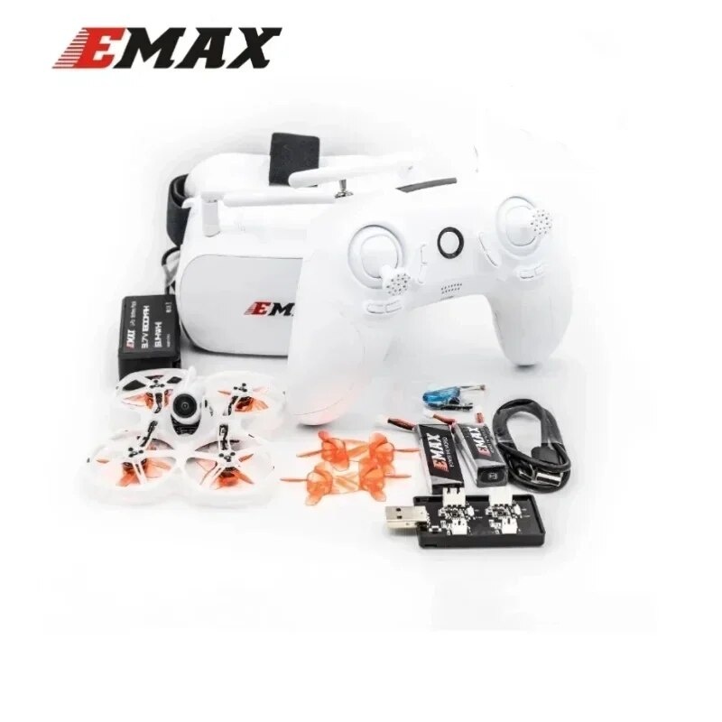 ๑EMAX Tinyhawk II 2 RTF FPV Racing Drone Kit F4 5A 16000KV RunCam Nano2 25/100/200mW VTX 1S2S w