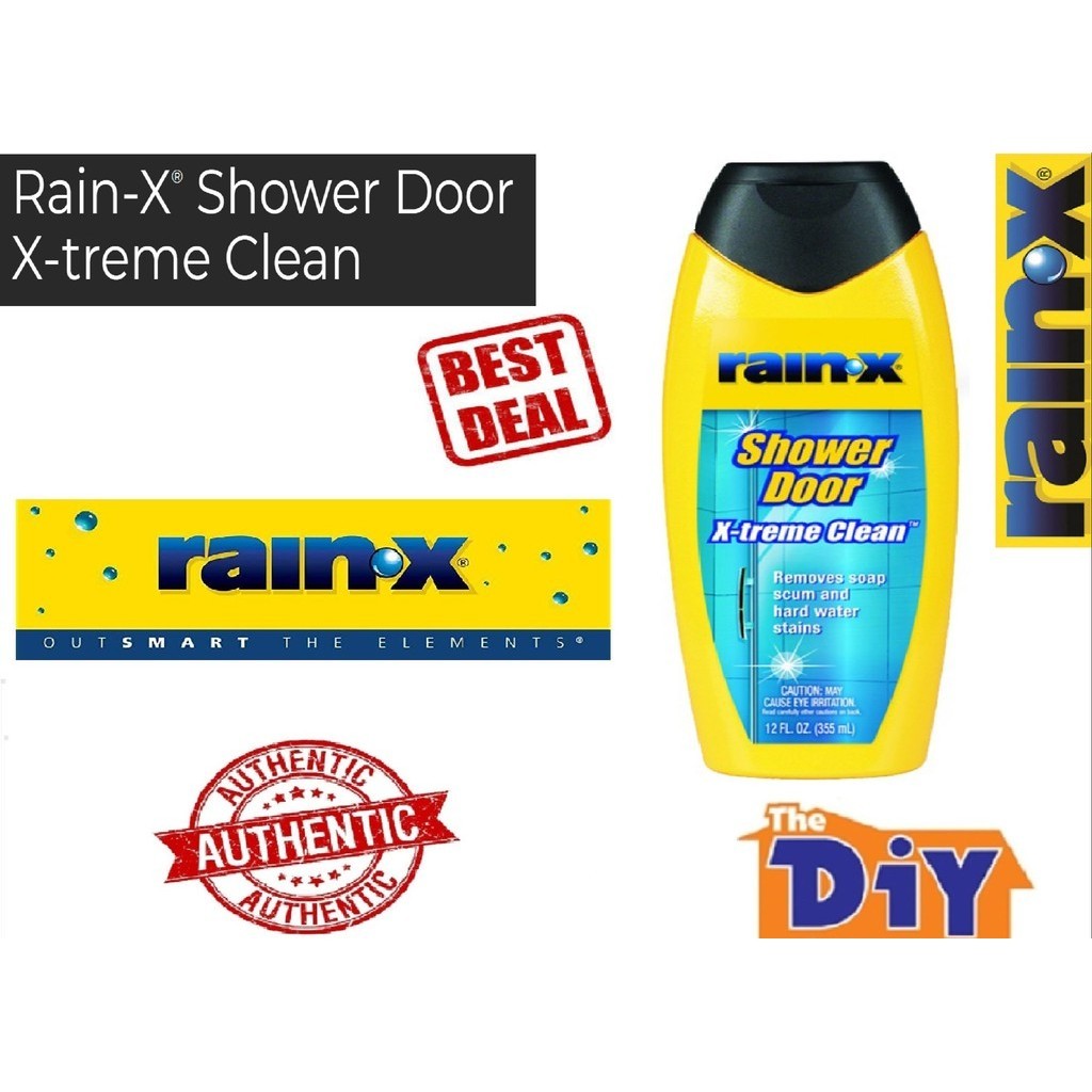 2024 model Door Clean oz rainx x Xtreme RainX rain Shower rainx 12