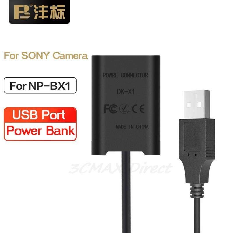2024 Power Adapter Camera CX240E M4 For Dummy HX50 M3 RX100 Official