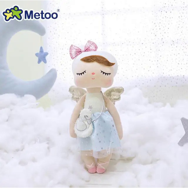 A5KJ Metoo Curly Angel Plush Stuffed Sweet Rabbit Cute Animals For Kids ...
