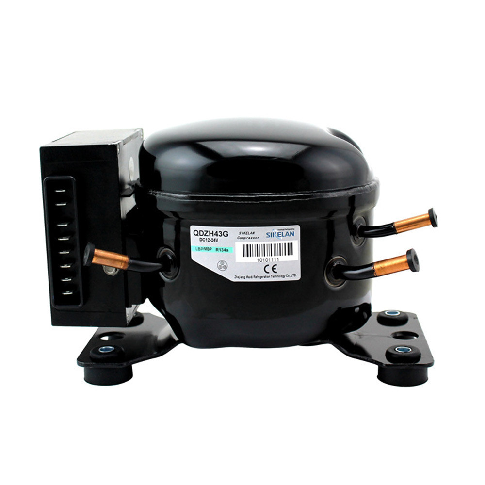 Motor-Compressor Hermtic 138W 12-24V Solar Power R134a DC Refrigerator ...