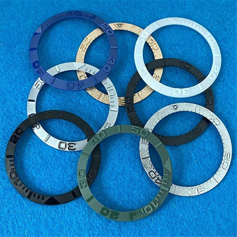 New SUB Watch Bezel 38MM Ceramic Bezel Convex Watch Ring Insert for ...