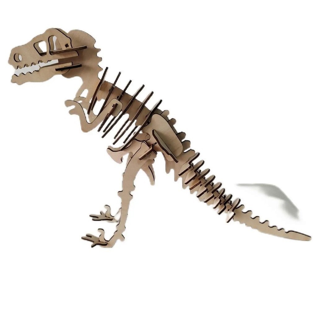 Fun Coloring toys Build & Paint Your Own WOODEN DINOSAUR CONSTRUCTION ...