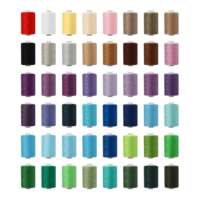 1000 yards color combination household sewing thread hand sewing small ...