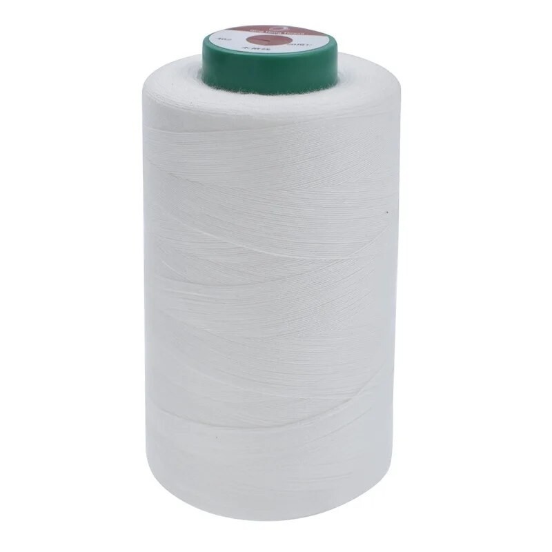 3000m long Raw White Water soluble sewing thread 20C Wash Away Vanish ...
