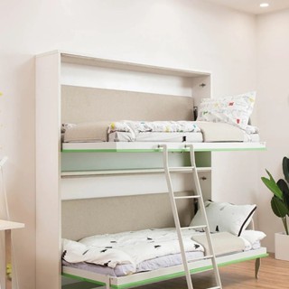 Wall mounted cot store bed