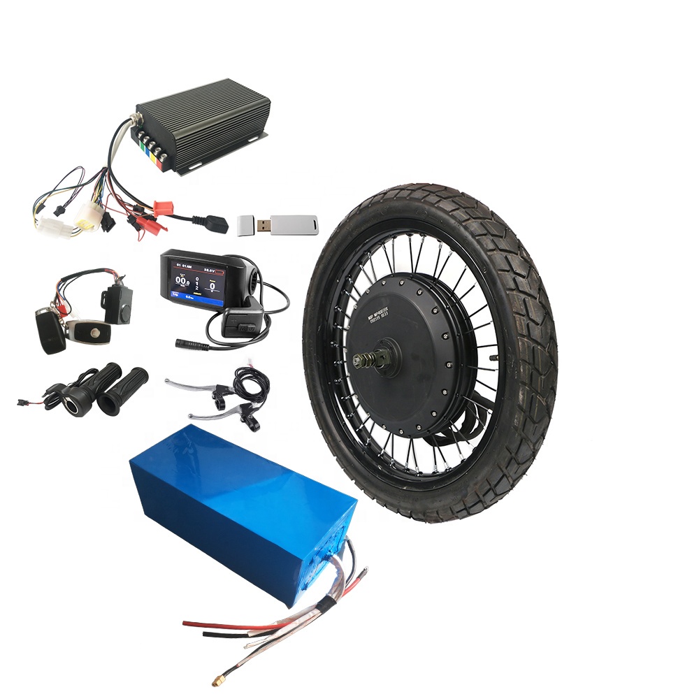 QS 273 Hub Motor 8000Watt electric bicycle wheel conversion ebike kit ...