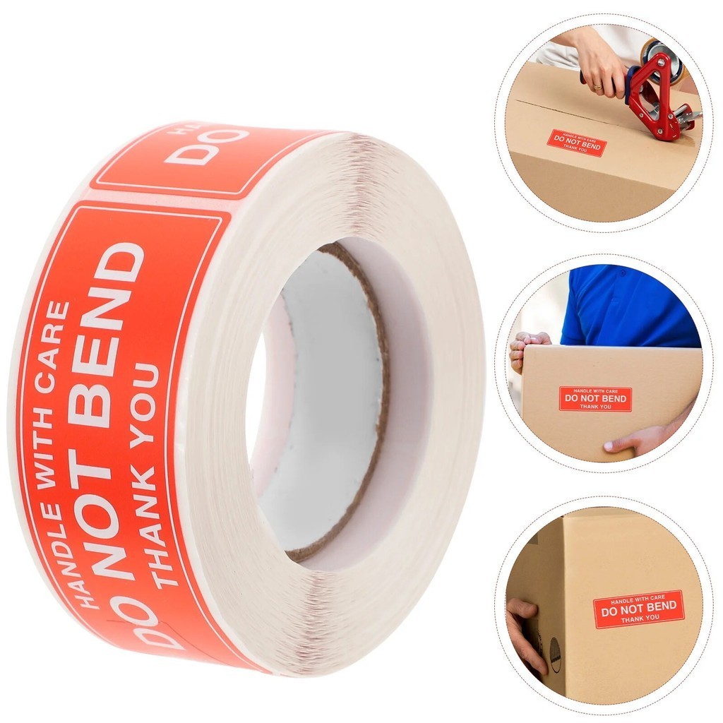 Do Not Bend The Label Warning Stickers Shipping Packing Package ...