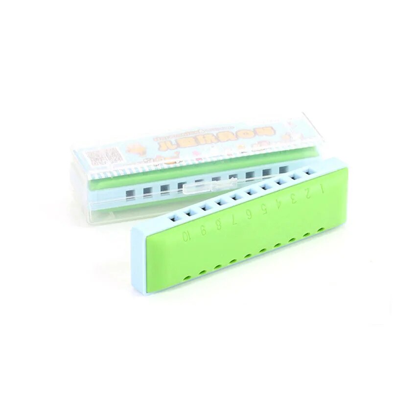10 Holes Children Harmonica C Key Mouth Organ Harp Melodica Harmonic ...
