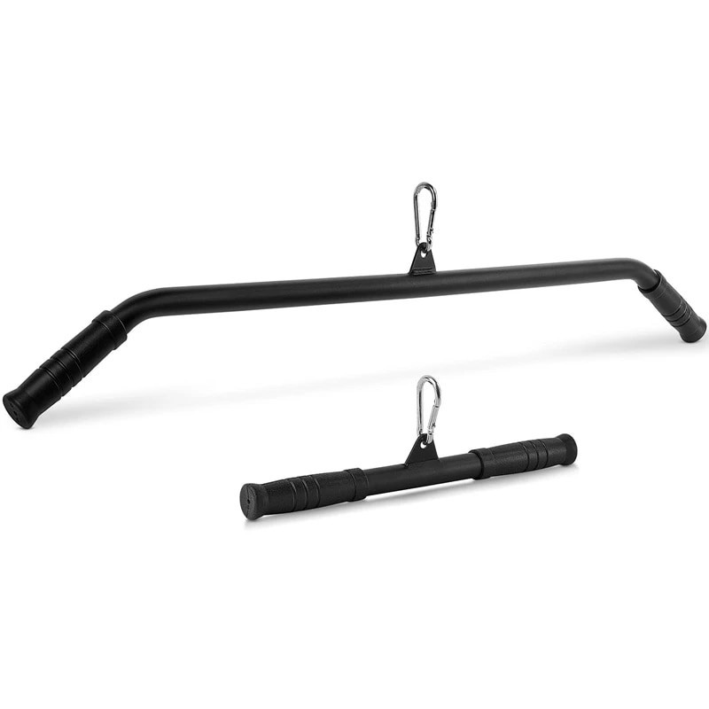 Tricep Press Down Cable Machine Attachment - LAT Pulldown - View #6