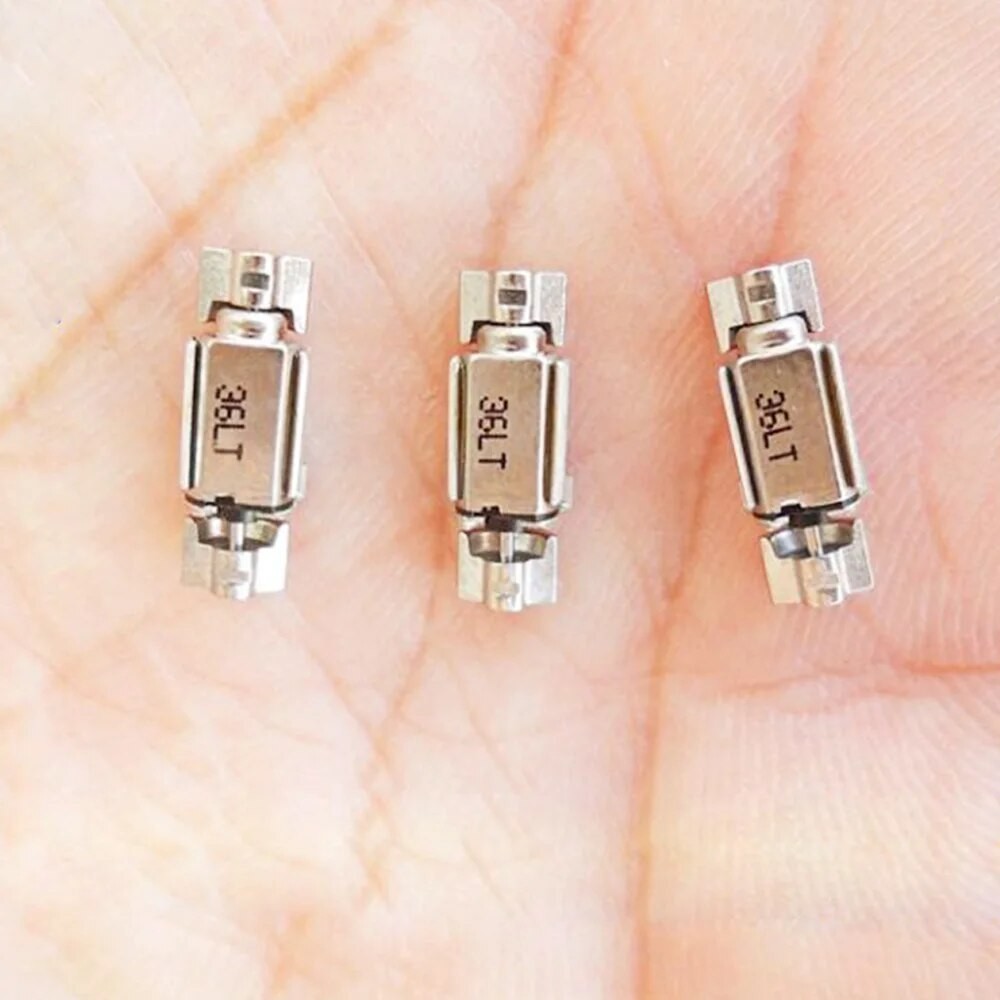 10PCS DC 1.5V-3V Ultra-Miniature Rotor Double Vibrator Head Precision ...