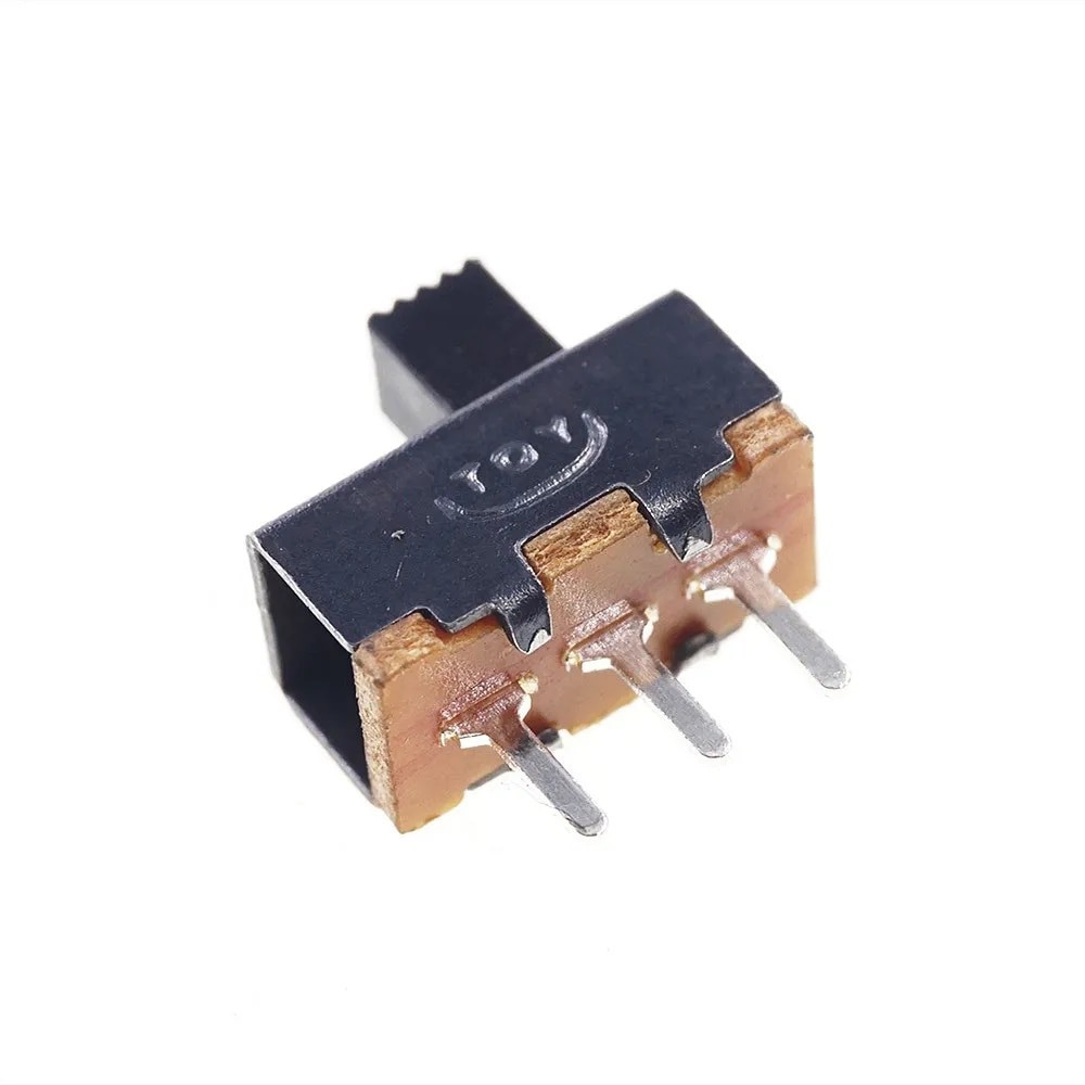 500pcs Slide Switch 2 Position 3 Pin SPDT 1P2T Through Hole PCB Panel ...
