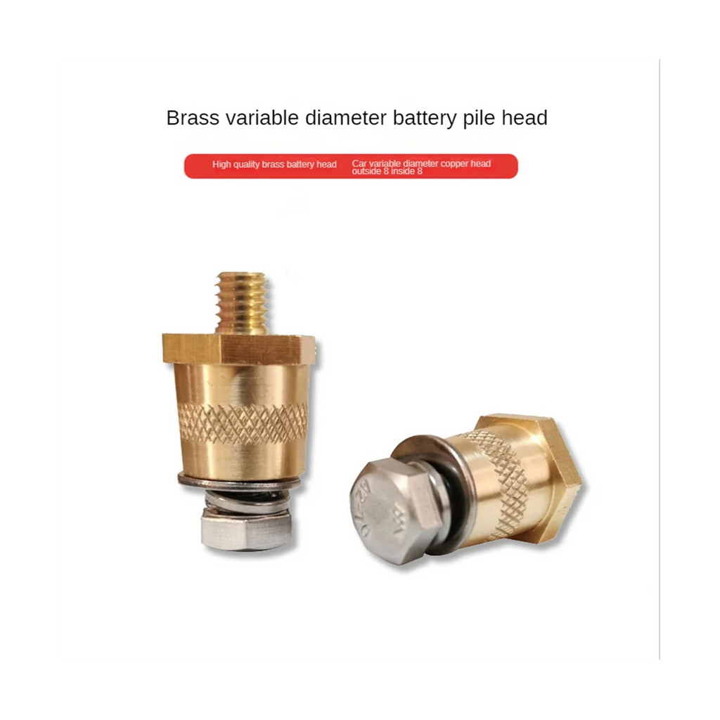Battery Pole Adapter 1 Pair, M6 Battery Pole Battery Pole Terminals ...