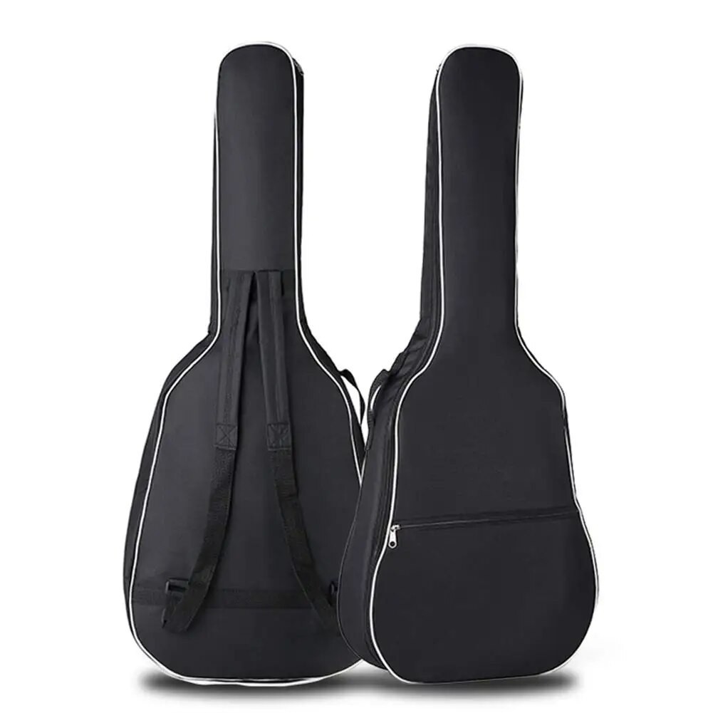 1 PC Portable Double Straps Guitar Bag,Acoustic Guitar Soft Case Gig
