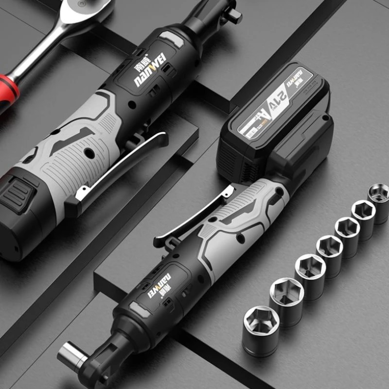 VTEK 3/8 Extended Cordless Ratchet Wrench 16.8V Electric