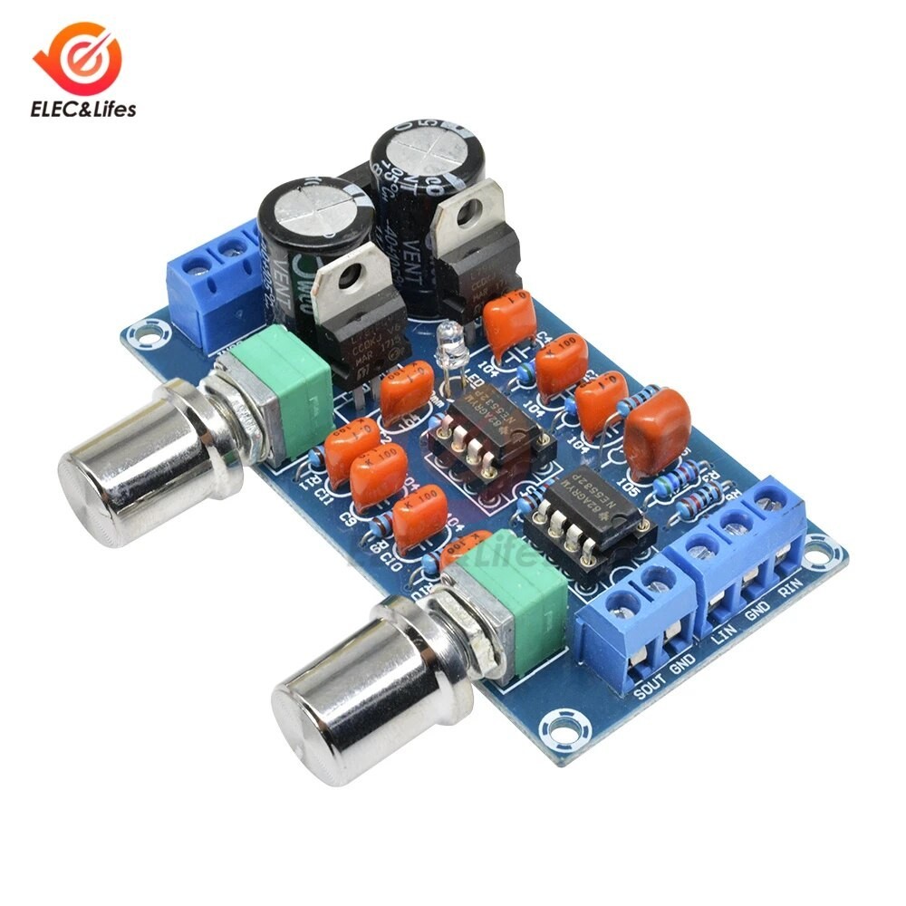 NE 5532 NE5532 Low Pass Filter Board module Subwoofer Volume Control ...