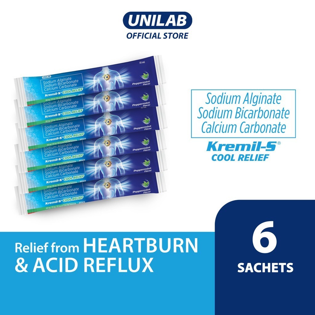Unilab KremilS Liquid Cool Relief 10ml Sachet 6 pcs (Fast Soothing