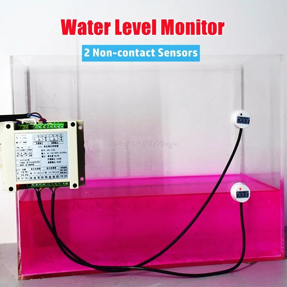 Intelligent High And Low Liquid Level Controller With 2 Non-contact ...