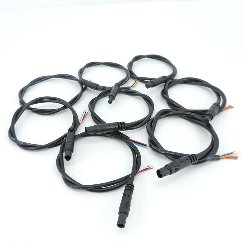 4Pin 5Pin 6Pin Male and Female Car Rear View Camera Cable for car Jack ...