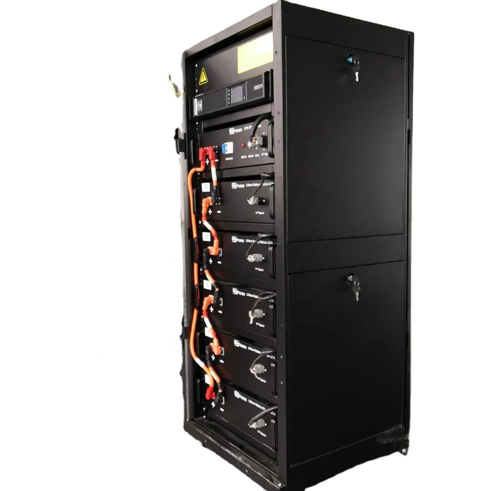 Lithium Ion Battery 48v 51.2V 5kwh CECOX RACK MODEL Solar Power Storage ...