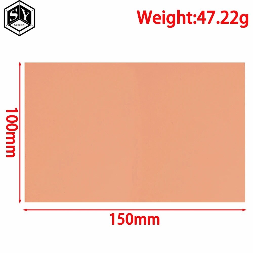 CWR : Aluminium-Copper - Set 12 Sheets : 15x30cm (Apx.6x12in