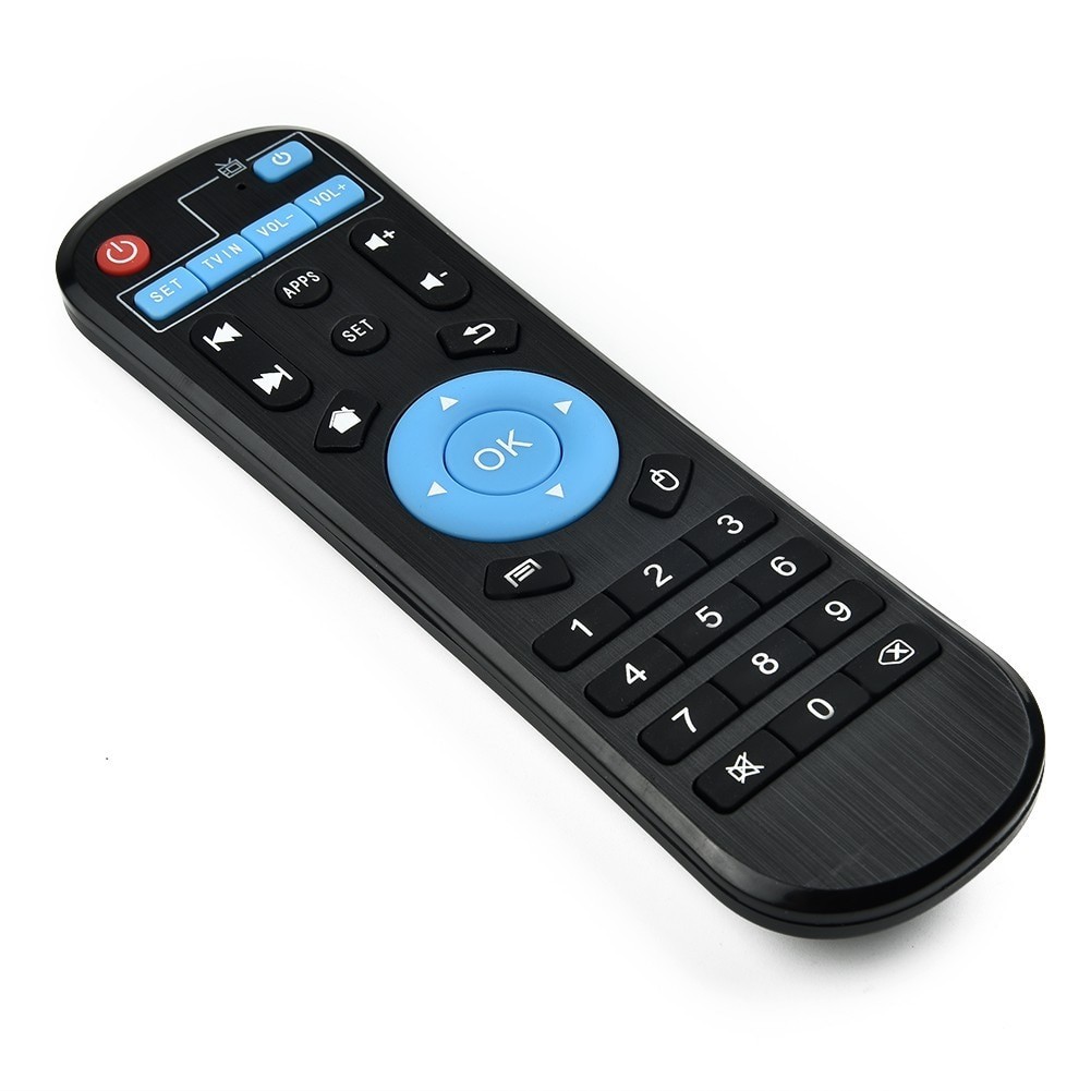 T9 series Remote Controller Mini Television Replacement Button Black ...