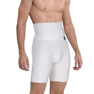 Mens High-Waist Tummy Control Boxer Shorts Compression Body Shaper Gay  Underwear 