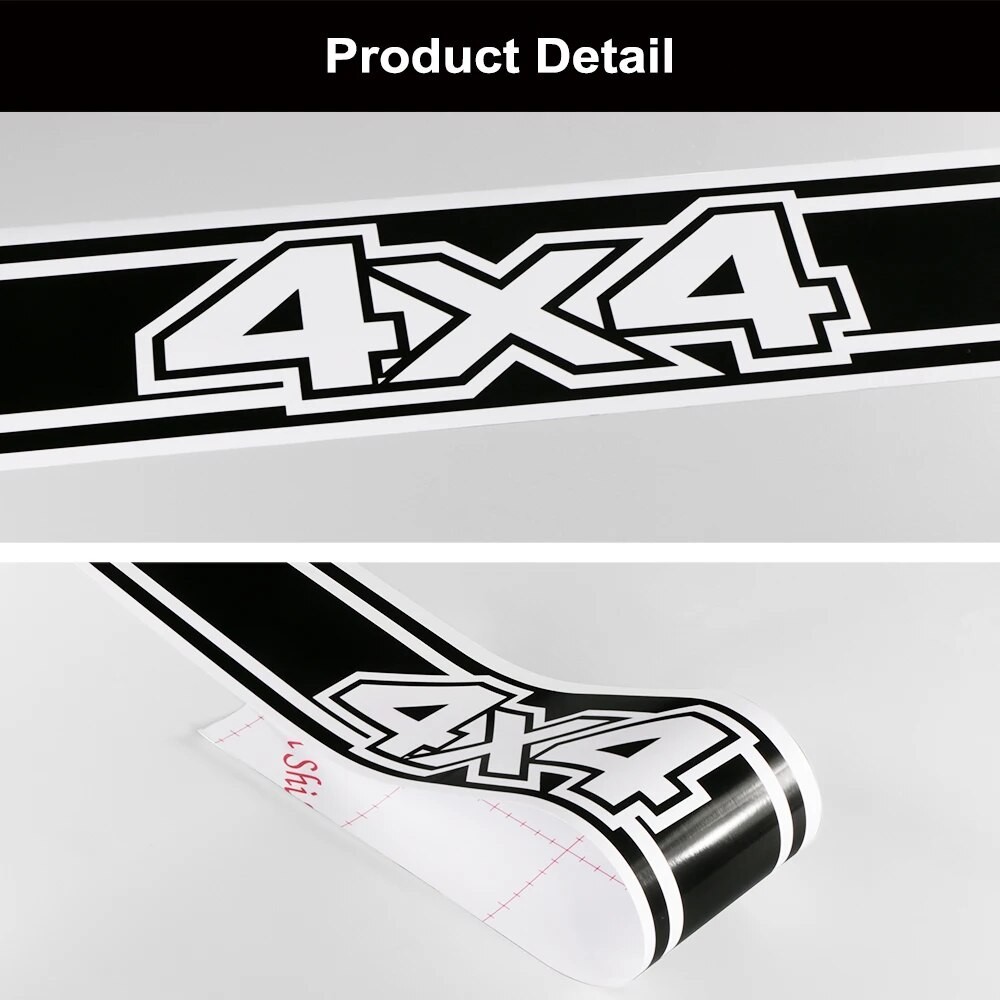 35p Car Long Side Stripes Stickers Vinyl Film Auto DIY Styling Decals ...