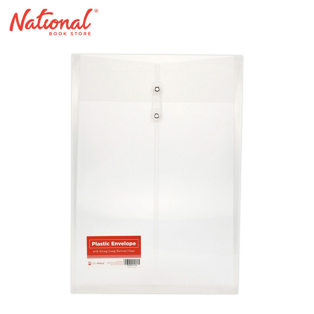 Best Buy Plastic Envelope Long String Lock Vertical Expandable - School ...