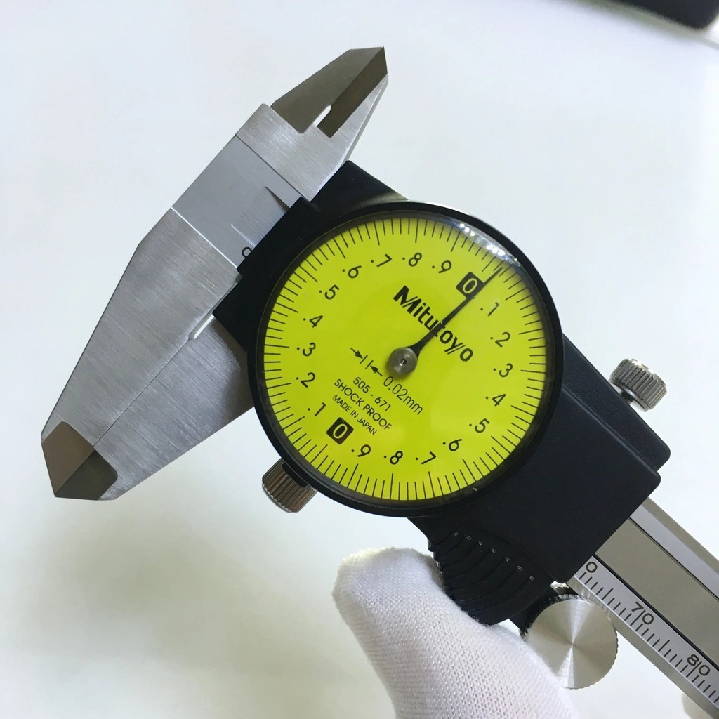 LCD Mitutoyo Digital Dial Vernier Caliper 6in 150mm 505671 200mm 505