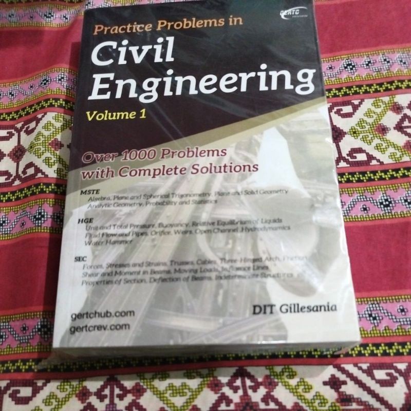 Practice problems in civil engineering vol 1 gillesania shopee