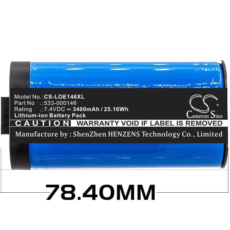 K KYUER 7.2V 3400mAh 533-000146 Speaker Battery for Logitech UE