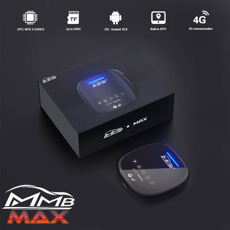 MMB Carplay 4GB+64GB SIMCard Android box Wireless Apple CarPlay ai Box ...