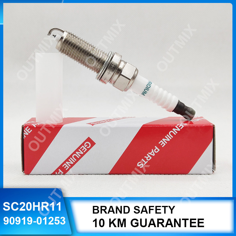 4pcs/lot 90919-01253 SC20HR-11 Original Iridium Spark Plug For Toyota ...