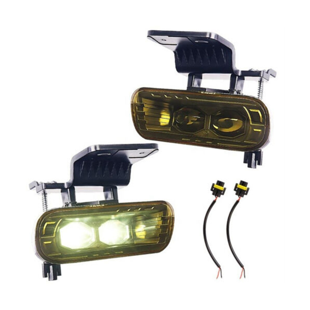 1 Pair High Intensity Yellow LED Front Fog Lights for 99-02 00-06 ...