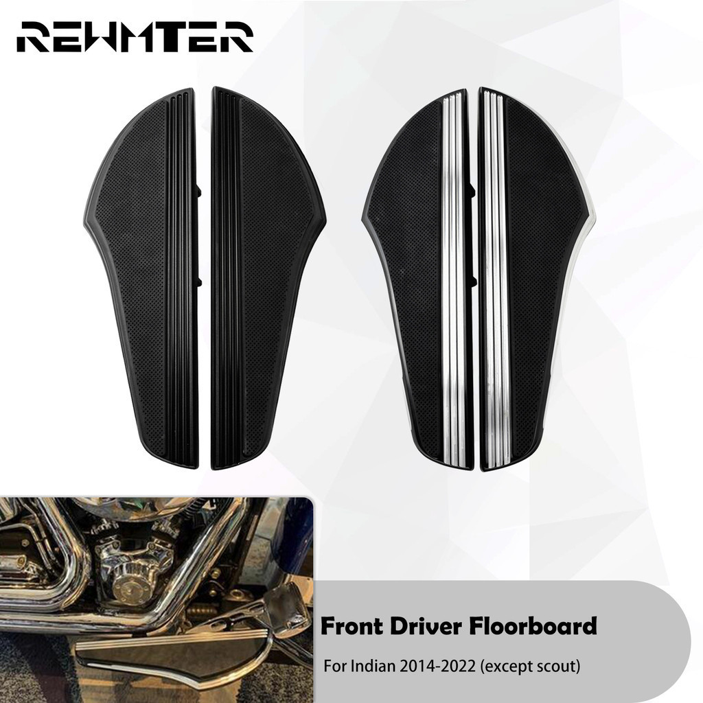 ☭Motorcycle Driver Floorboard Front Footboard Foot Pegs Footrest Pedal For Indian Chief Chieftai